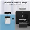Image 1 : Lot of 1 Hagibis Switch Dock Charger Adapter for Nintendo Switch/OLED Portable TV Docking Station