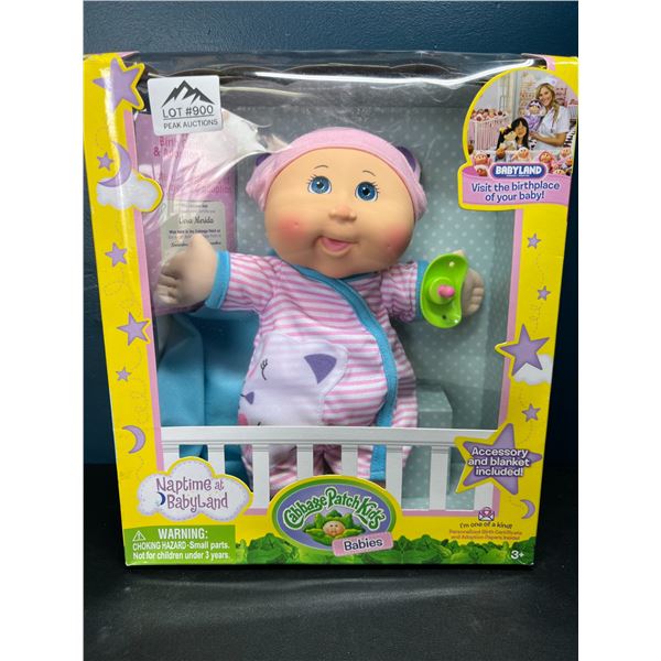 Lot of 2 Cabbage Patch Kids Naptime at Babyland Baby Dolls