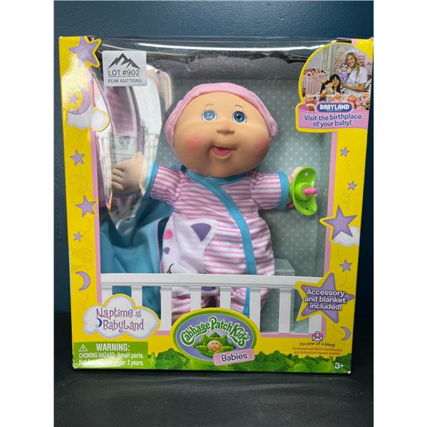 Lot of 2 Cabbage Patch Kids Naptime at Babyland Baby Dolls