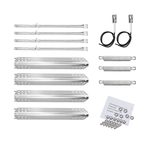 Lot of 1 Hisencn Stainless Steel BBQ Grill Parts/Replacement Kit