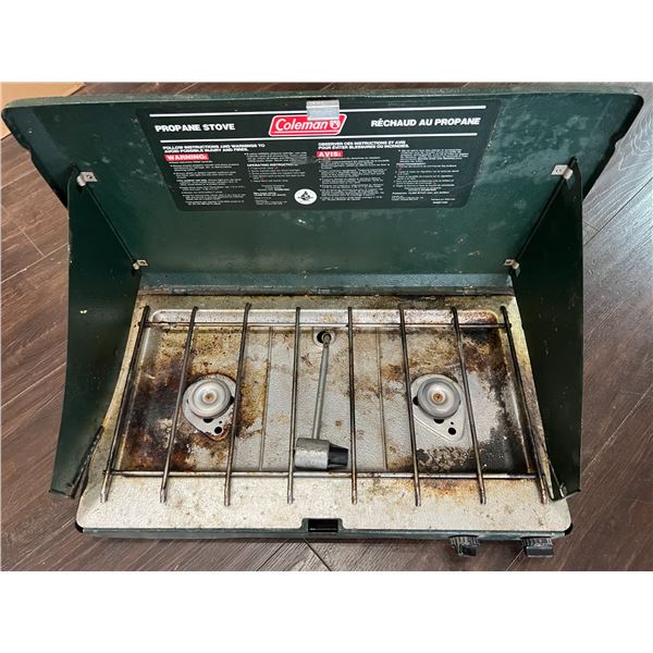 Lot of 1 Coleman Stove - Used