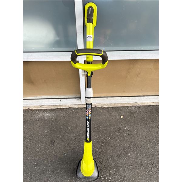 Lot of 1 RYOBI Lawn/Garden Cultivator w/ Battery - Used