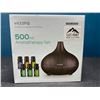Image 1 : Lot of 1 Victsing 500mL Aromatherapy Diffuser Set - Includes 6 Essential Oils!