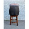 Image 2 : Lot of 1 Leather/Wood Bar Stool/Chair