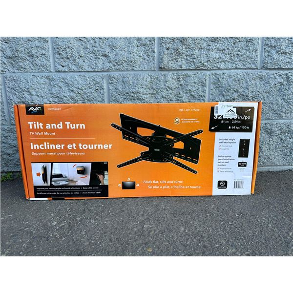 Lot of 1 Tilt & Turn TV Wall Mount for 32-100 inch TV's