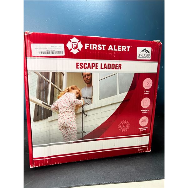 Lot of 1 First Alert Escape Ladder - Two-Story, 14FT Escape Ladder