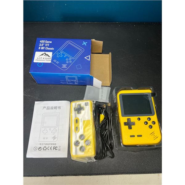 Lot of 1 Handheld Classic Retro Game Box - 400 Built-In Retro 8-Bit Games!!