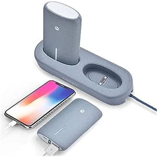Lot of 1 Mangata Orbit Dual Powerbank Station - Includes 2x 5,000mAh Powerbanks!