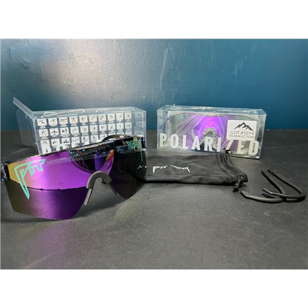 Lot of 2 Pit Viper Polarized Sunglasses