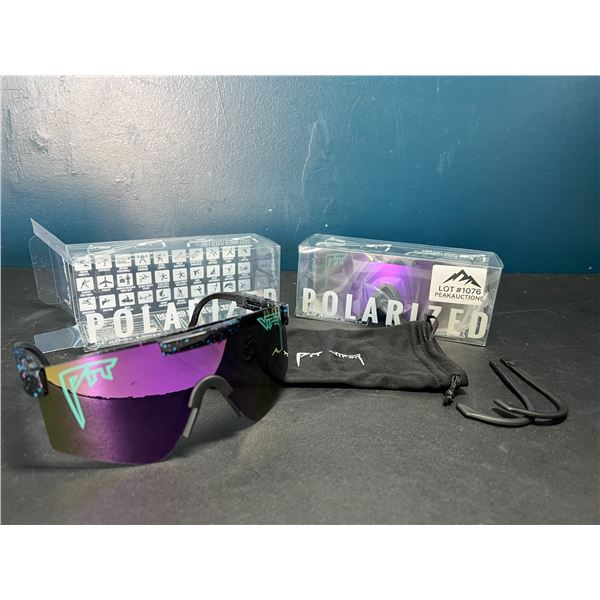 Lot of 2 Pit Viper Polarized Sunglasses