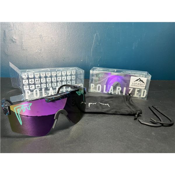 Lot of 2 Pit Viper Polarized Sunglasses