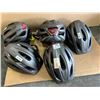 Image 1 : Lot of 5 Freetown Lumiere LED Adult Bicycle Helmets - 5x Grey