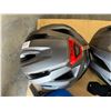 Image 3 : Lot of 5 Freetown Lumiere LED Adult Bicycle Helmets - 4x Grey & 1x blue