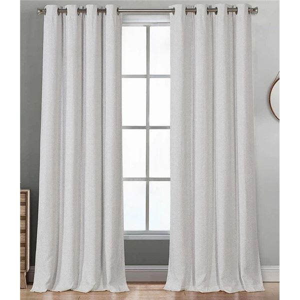 Lot of 2 Packs of Ecologee Blackout Curtains (52 x 90inch) - 2 Panels per pack/4 Total