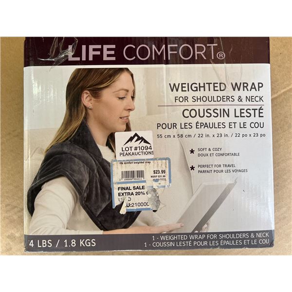 Lot of 1 Weighted Wrap for Shoulders & Neck