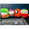 Image 1 : Lot of 4 South Park Plushies/Stuffies