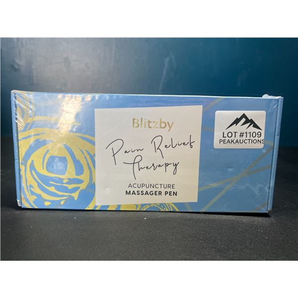 Lot of 1 Blitzby Pain Relief Therapy 5-in-1 Accupuncture Massager Pen - Brand New Sealed!