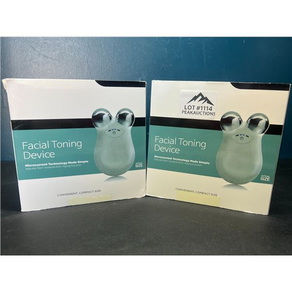 Lot of 2 Facial Toning Devices/Anti-Aging Systems
