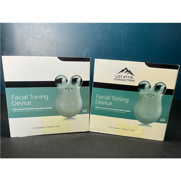 Lot of 2 Facial Toning Devices/Anti-Aging Systems