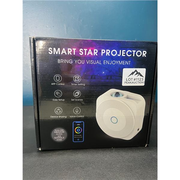 Lot of 1 Smart Starry Night Star Galaxy Light Projector w/ App Control & Voice Control