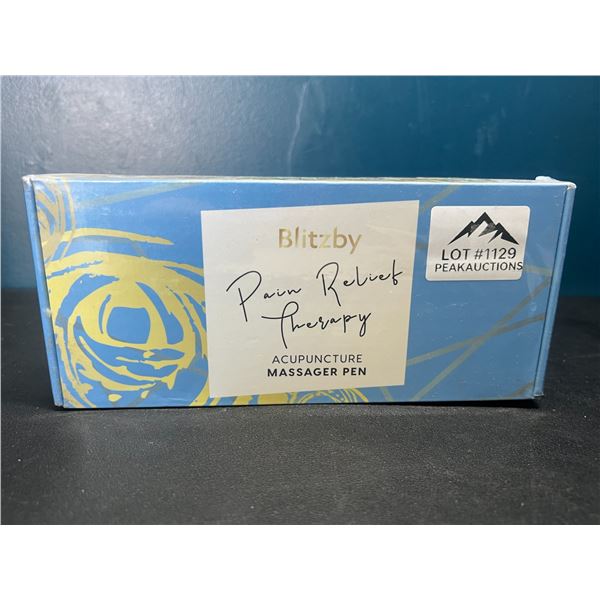 Lot of 1 Blitzby Pain Relief Therapy 5-in-1 Accupuncture Massager Pen - Brand New Sealed!