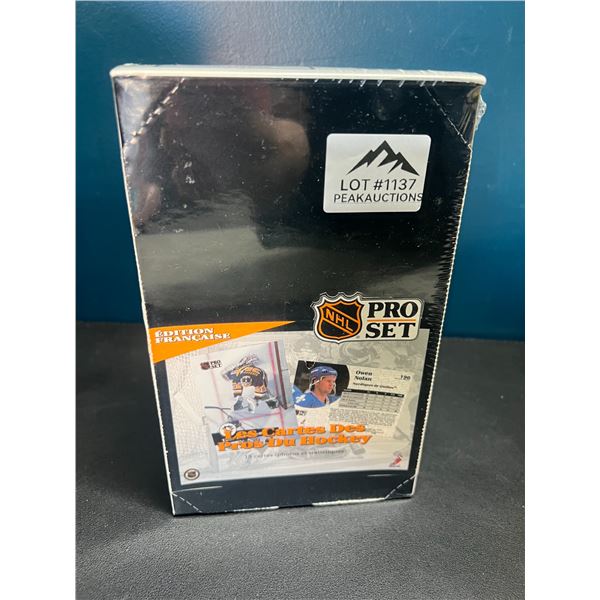 Lot of 1 Booster Box of 1992 NHL Pro Set Hockey Cards - 36 Packs - French Series
