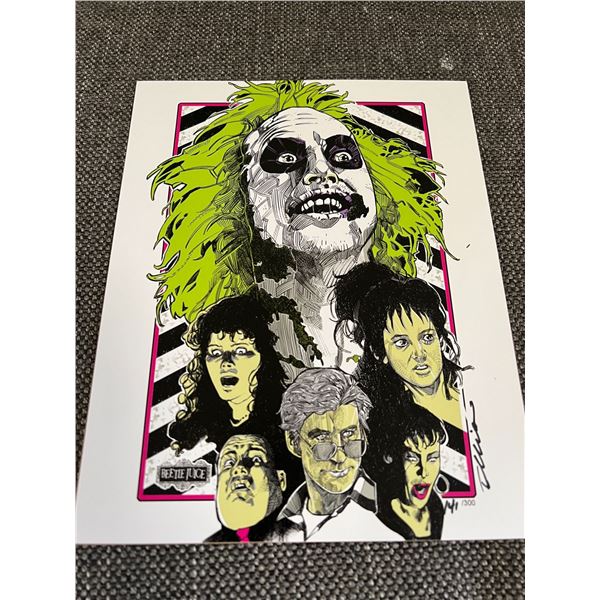 Zombie Exclusive Beetlejuice 8X10 Art Print by Elliot Fernandez, 141-300