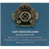 Image 2 : Diving Helmet Pin - LootCrate Exclusive DX NEW SEALED