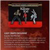 Image 2 : Karate Kid 2 Piece Pin Set New in Package Loot Crate DX Exclusive