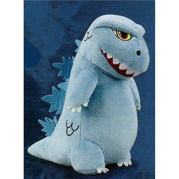 Godzilla Phunny Plush Blue Kidrobot x Loot Crate Exclusive NEW Stuffed Animal 8”