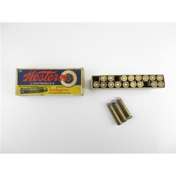 COLLECTIBLE ASSORTED .45-70 GOVT AMMO