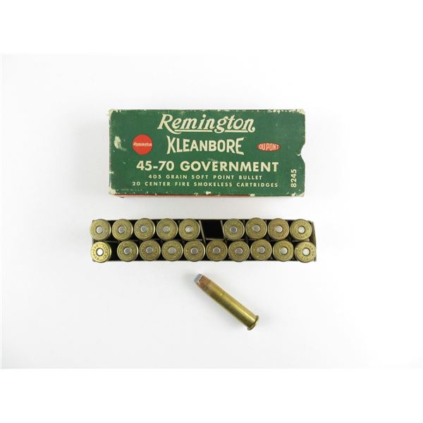 COLLECTIBLE REMINGTON .45-70 GOVT AMMO