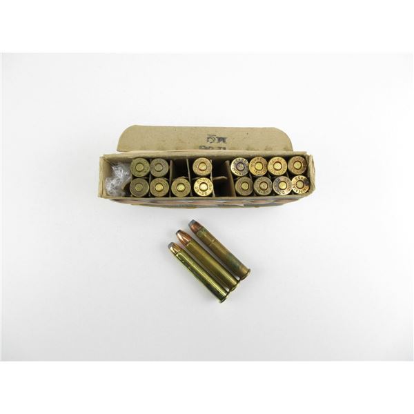 COLLECTIBLE ASSORTED .38-55 AMMO LOT