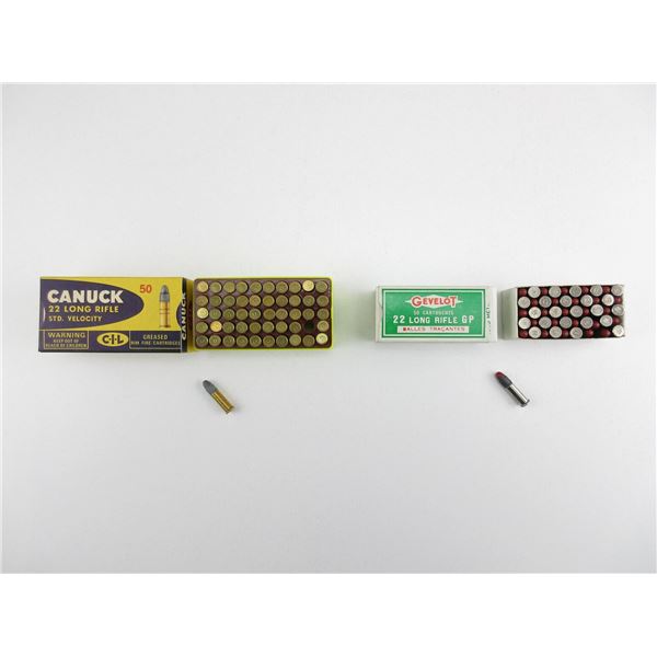COLLECTIBLE ASSORTED .22 LR AMMO LOT