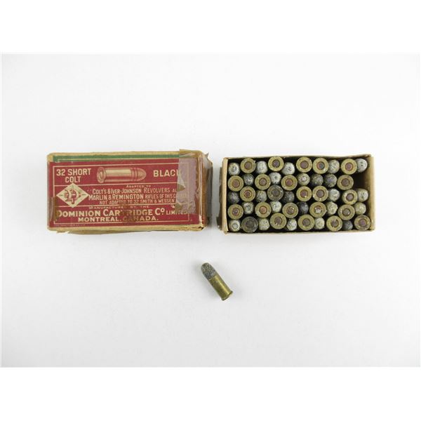 COLLECTIBLE DOMINION .32 COLT AMMO