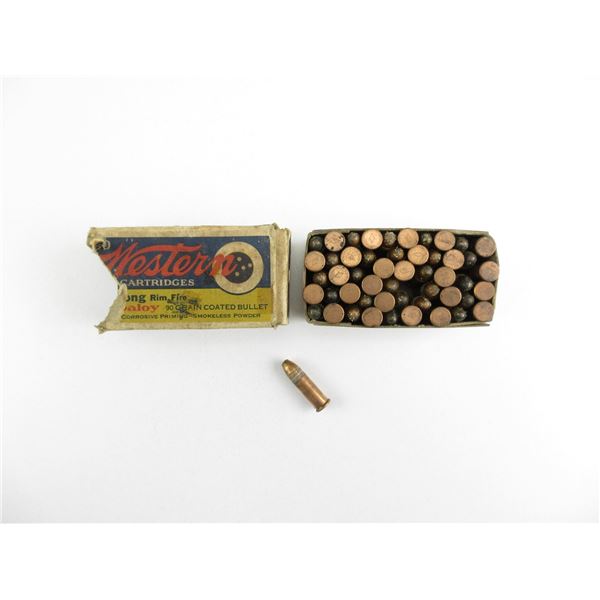 COLLECTIBLE WESTERN .32 LONG RF AMMO