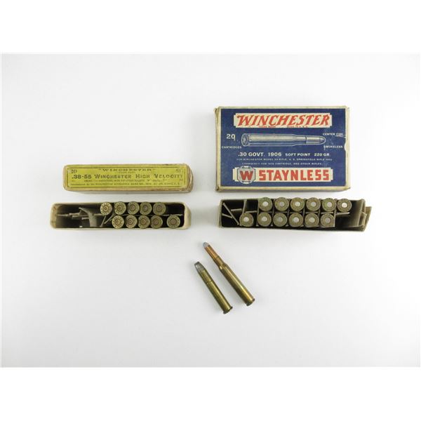 COLLECTIBLE WINCHESTER AMMO LOT