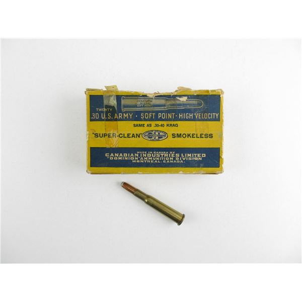 COLLECTIBLE C.I.L. .30-40 KRAG AMMO