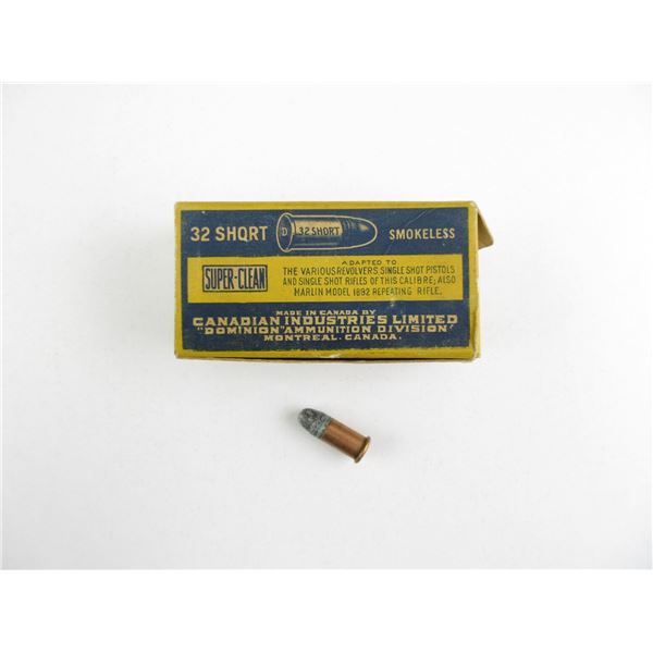 COLLECTIBLE C-I-L .32 SHORT AMMO