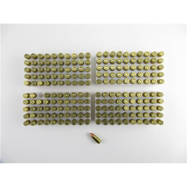 RELOADED 9MM LUGER AMMO LOT