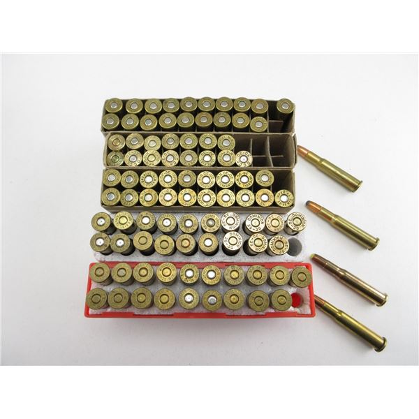 ASSORTED RELOADED .30-30 AMMO LOT