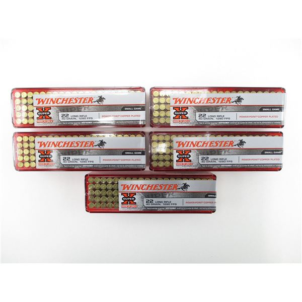 WINCHESTER SUPER-X .22 LR AMMO LOT