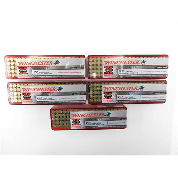 WINCHESTER SUPER-X .22 LR AMMO LOT