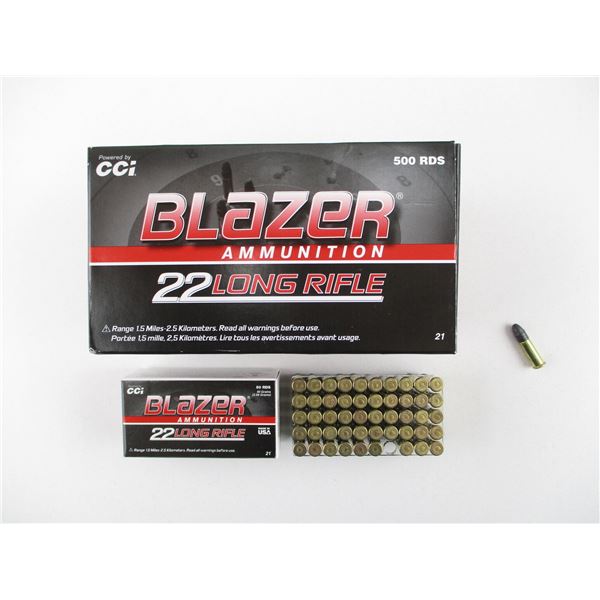 BLAZER .22 LR AMMO LOT