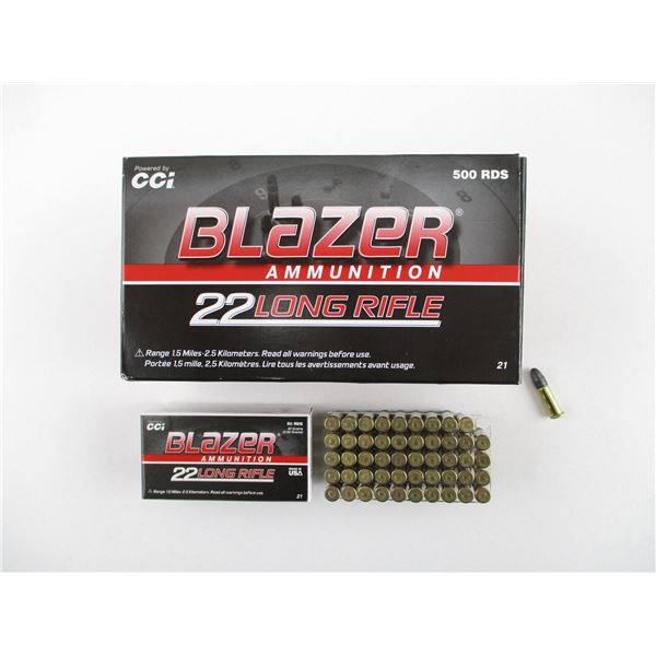 BLAZER .22 LR AMMO LOT