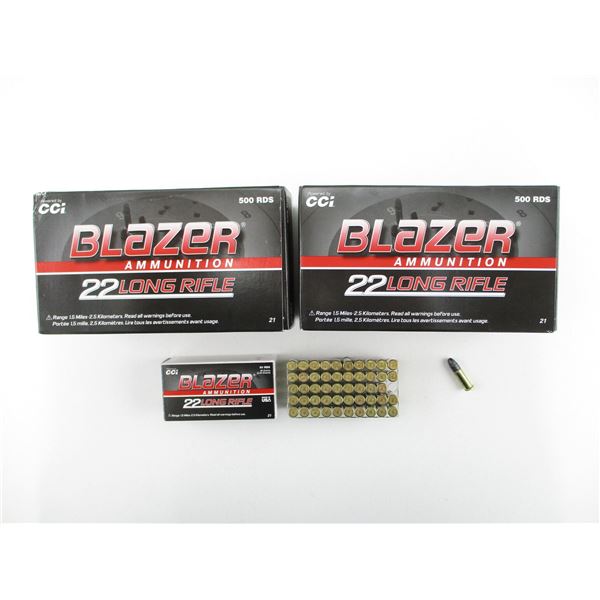 BLAZER .22 LR AMMO LOT