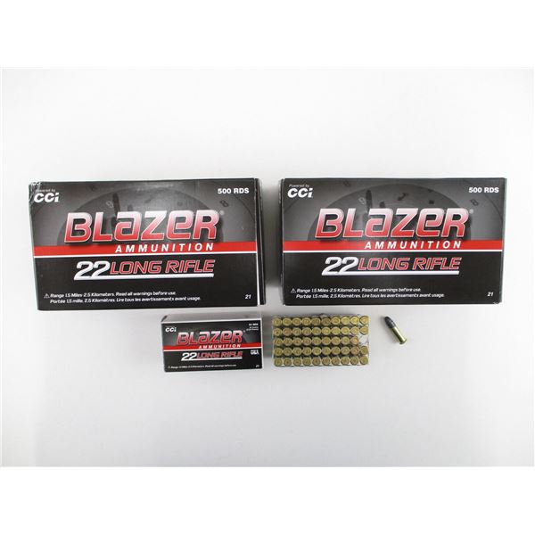 BLAZER .22 LR AMMO LOT