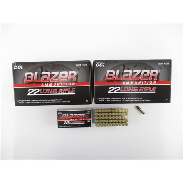 BLAZER .22 LR AMMO LOT