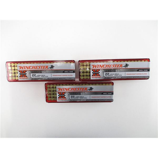 WINCHESTER SUPER-X .22 LR AMMO LOT
