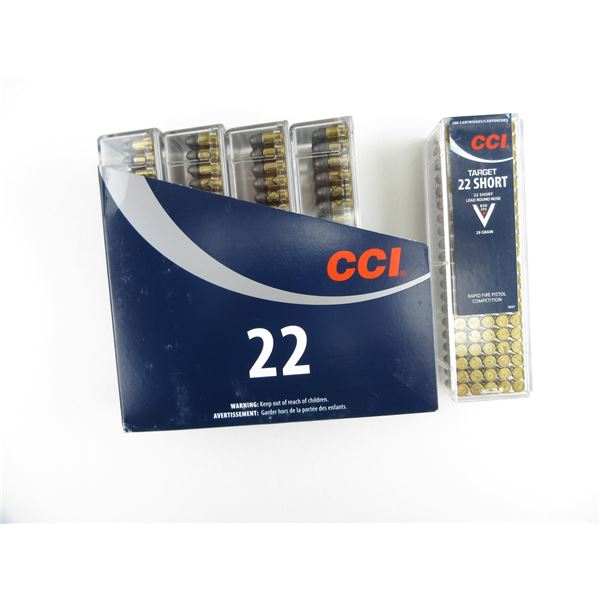 CCI .22 SHORT AMMO LOT